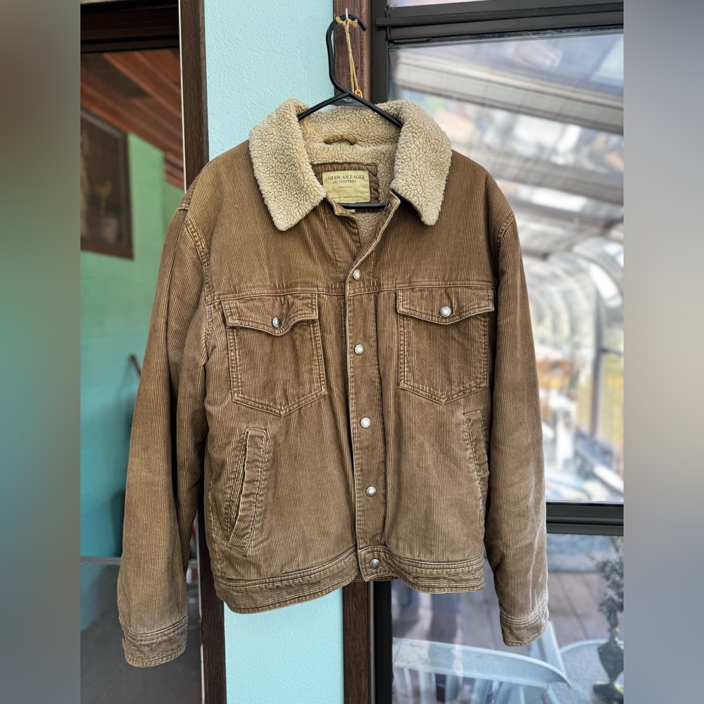 Corduroy Sherpa Jacket coat